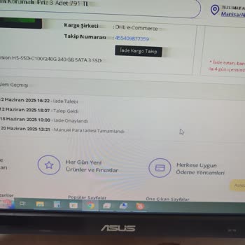 N11'den Aldığım SSD Ne Değiştirildi Ne İade Edildi