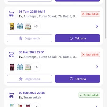 Sipariş İptalleri Ve Para İadesinde Büyük Mağduriyet Yaşıyorum
