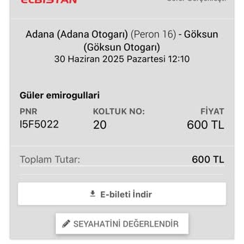 Obilet Üzerinden Aldığım Biletim Sistem Hatası İle İptal Edildi, Mağdur Oldum