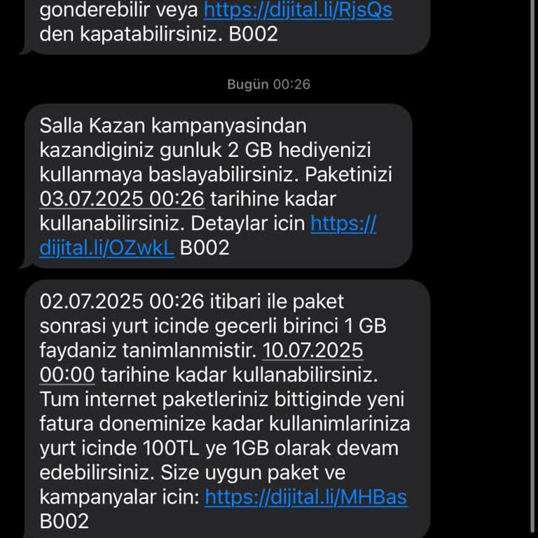 Onayım Olmadan Ücretli Paket Tanımlandı, Mağdur Edildim