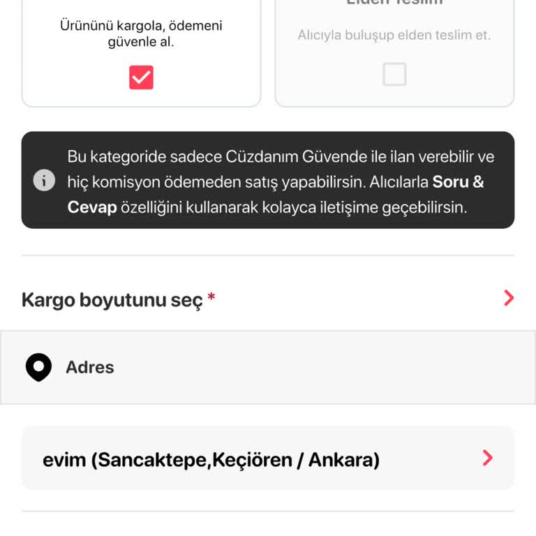 Letgo'da Elden Teslim Seçeneğinin Kaldırılması Mağduriyet Yaratıyor