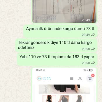 Yanlış Fiyat Farkı Ve Yüksek Kargo Ücretleriyle Mağduriyet Yaşadım