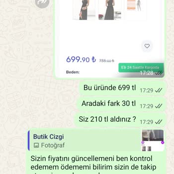 Yanlış Fiyat Farkı Ve Yüksek Kargo Ücretleriyle Mağduriyet Yaşadım