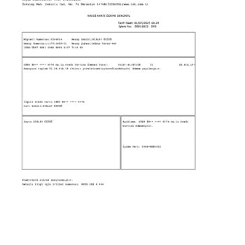 Emekli Maaşımdan İzinsiz Kesinti Ve Yapılandırma Talebime Çözüm Bekliyorum