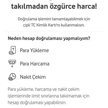 Vodafone Pay Hesabım Onaylanmıyor, Müşteri Temsilcisi Yardımcı Olmuyor