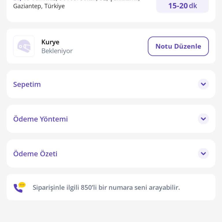 Getir Büyük Siparişim 4 Saatte Teslim Edilmedi, Müşteri Hizmeti Yetersiz