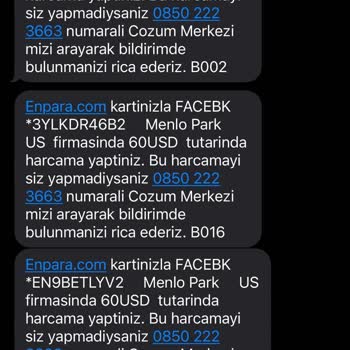 Hesabımdan İzinsiz Harcama Yapıldı Param İade Edilmedi