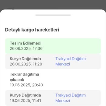 Teslim Edilmeyen Sipariş Ve İptal Talebim Göz Ardı Ediliyor