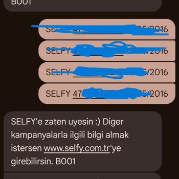 Selfy 100 GB Hediyesi Aktif Edilemiyor, Paketim Yok