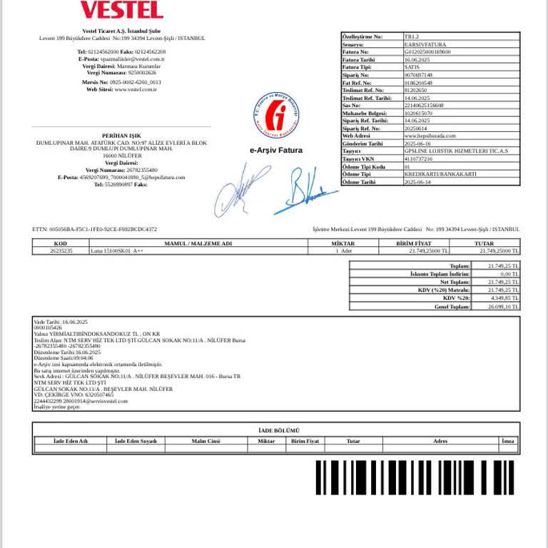 Sıfır Alınan Klimanın Arızalı Çıkması Ve Yeni Ürün Teslimatındaki Gecikme Mağduriyeti