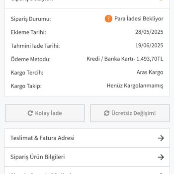 Para İadesi Gecikiyor, Müşteri Hizmetlerine Ulaşamıyorum
