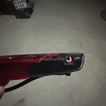 Seat Brake Light Cracks Again - Is This a Chronic Issue!