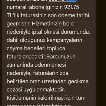 Başkasının Borcu Nedeniyle Sürekli Aranmak Ve Mesaj Almak İstemiyorum