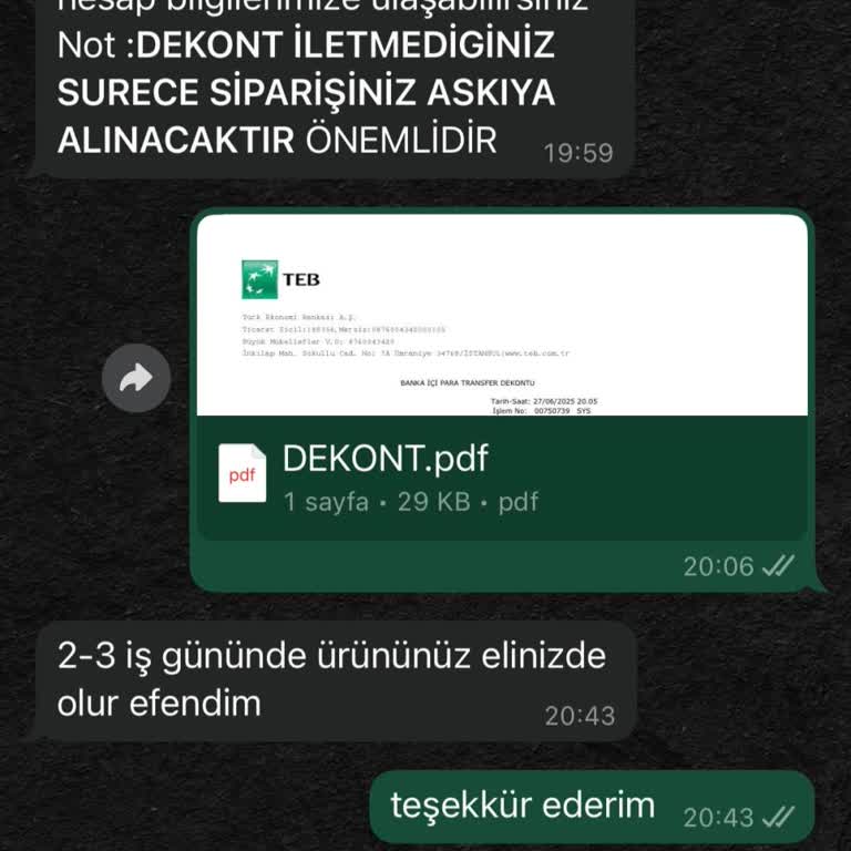 Ödeme Yapıldı, Sipariş Gönderilmedi: Güven Sorunu!