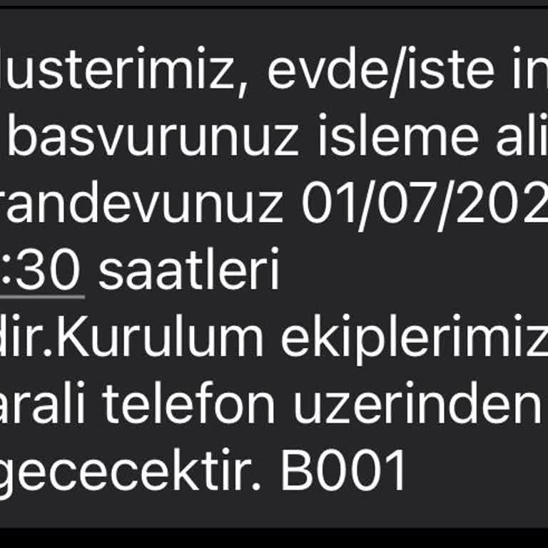 Türk Telekom'dan Söz Verilen Kurulum Gerçekleşmedi, Mağdur Edildim