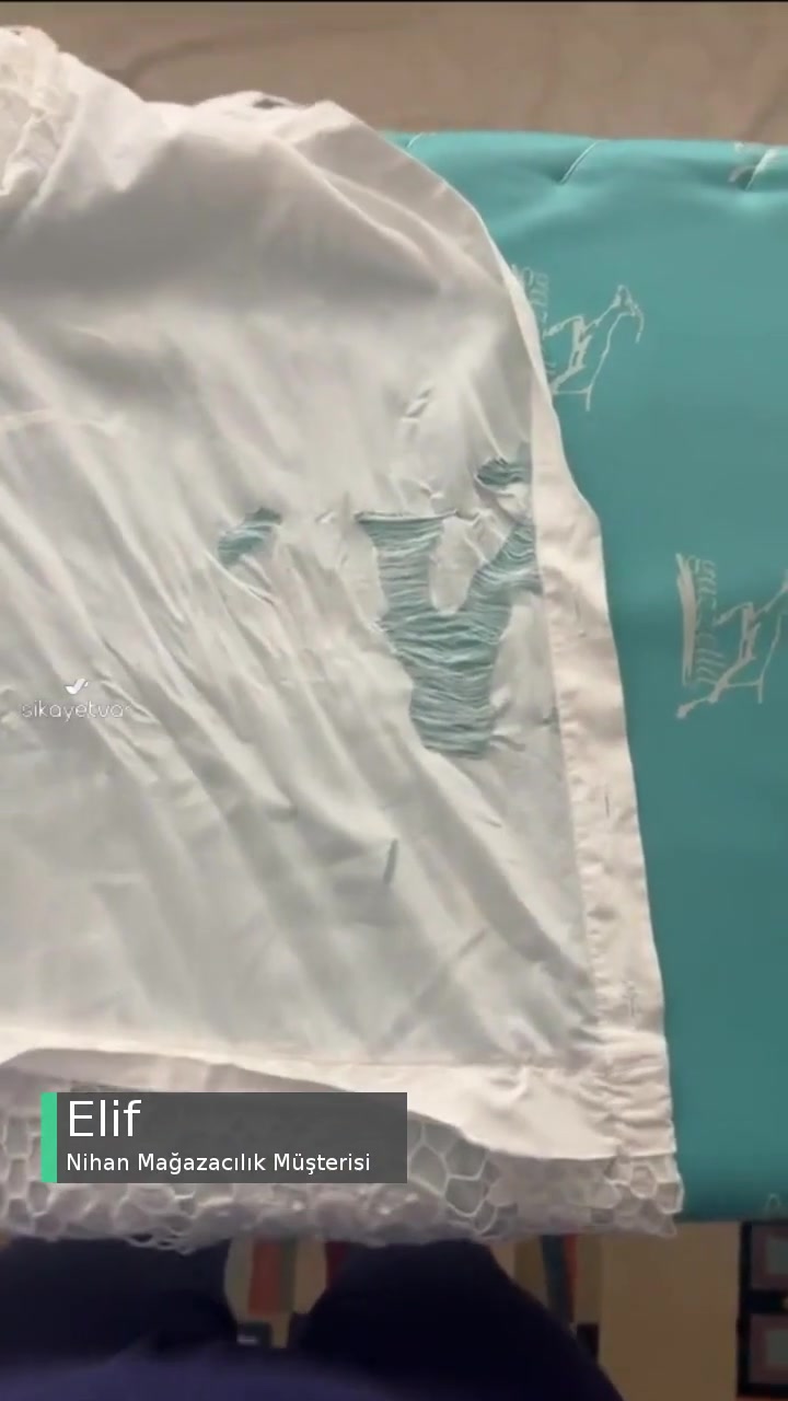 Nihan Mağazacılık Üründe Birkaç Kez Kullanımda Deforme! videonun kapak resmi