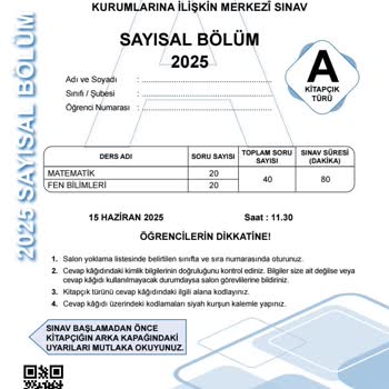 2025 LGS Sınavında Zor Soru Ve Usulsüzlük Şikayeti