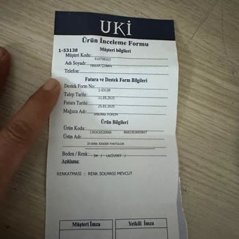 Uki Mağazasından Alınan Ürünler Kısa Sürede Bozuldu, Değişim Reddedildi