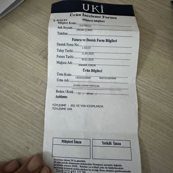 Uki Mağazasından Alınan Ürünler Kısa Sürede Bozuldu, Değişim Reddedildi