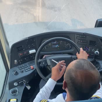 Otobüs Yolculuğumda Şoförün Sigara İçmesi Ve Yolcuyu Tehdit Etmesi