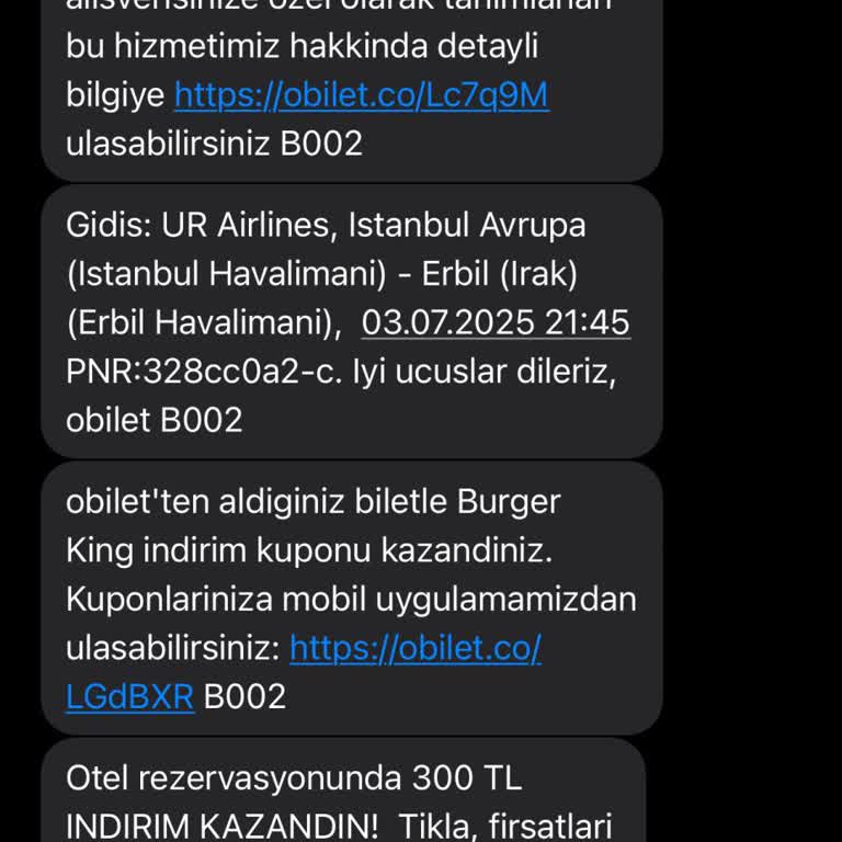 Bilet İptalinde Yaşanan İletişim Sorunları Ve Ücret İadesi Talebi