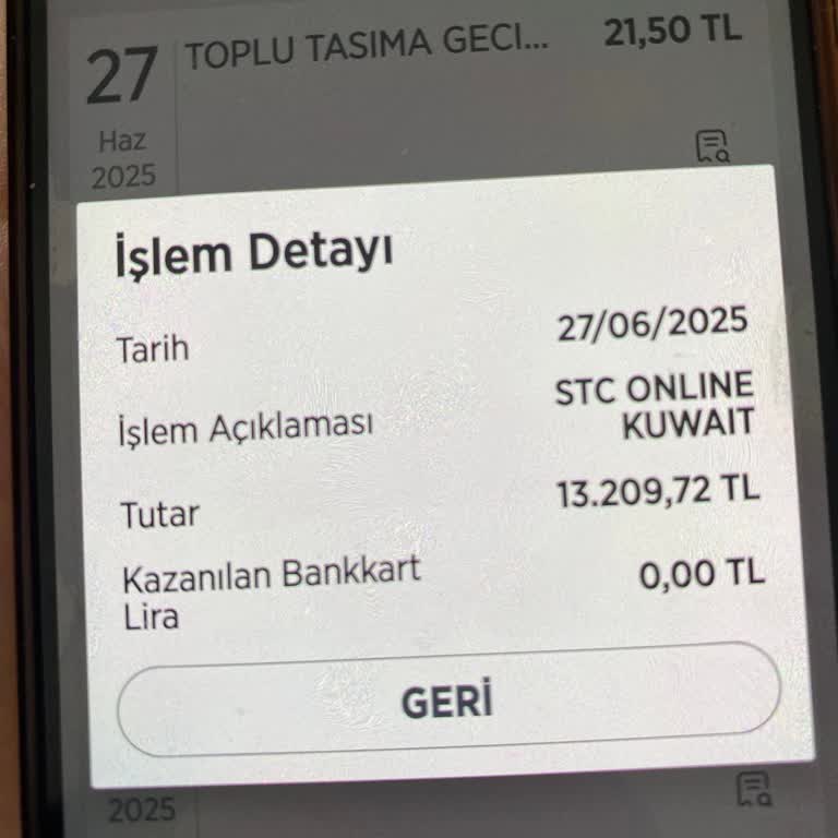 Yetkisiz İşlem Sonrası Kartım Kapatılmasına Rağmen Para Çekildi