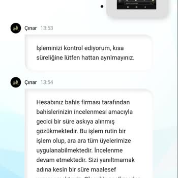 Çekim İşlemi Sürekli İptal Ediliyor, Hesap İncelemesi Uzadı