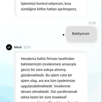 Çekim İşlemi Sürekli İptal Ediliyor, Hesap İncelemesi Uzadı
