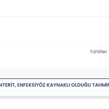 Nazar'dan Alınan Ekler Sonrası Toplu Zehirlenme Ve Hastaneye Başvuru