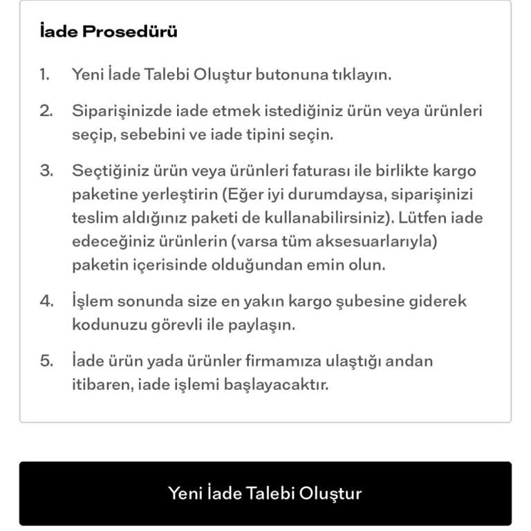 Kendi Sitesinden Alınan Kemerin İadesi Reddedildi, Trendyol'da Kabul Edilmişti