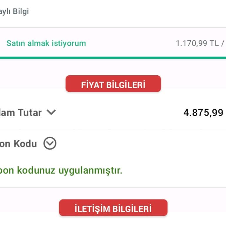 Kupon Kodu Uygulanıyor Fakat İndirim Yansımıyor, Bilet Alamıyorum