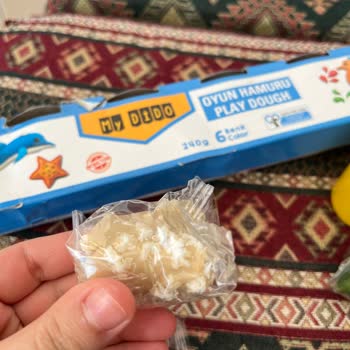 Dido Oyun Hamurunda Cam Parçası Benzeri Sert Ve Bozuk Ürün Sorunu