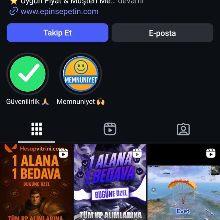 Geçersiz E-Pin Kodu Ve Kapatılan Site Mağduriyeti