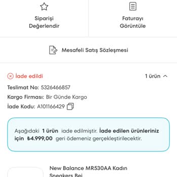 Yanlış Ürün, İade Süreci Ve Çözümsüz Bekleyiş Mağduriyeti