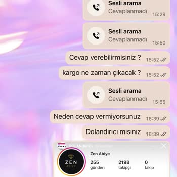 Yüksek Tutar Ödedim, Ürünlerim Gönderilmedi Ve İletişim Kurulamıyor