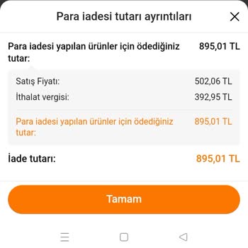 Temudan Alışveriş Sonrası İptal Ettiğim Ürünlerin Para İadesi Yapılmadı İletişim Yok