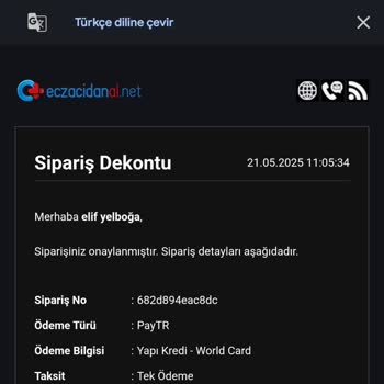 Yüksek Tutarlı Siparişim Teslim Edilmedi Param İade Edilmedi Mağdur Edildim