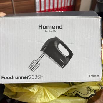 Homend Mikserin Bozuk Çıkması Ve Garanti Kapsamında Ücret Talebi