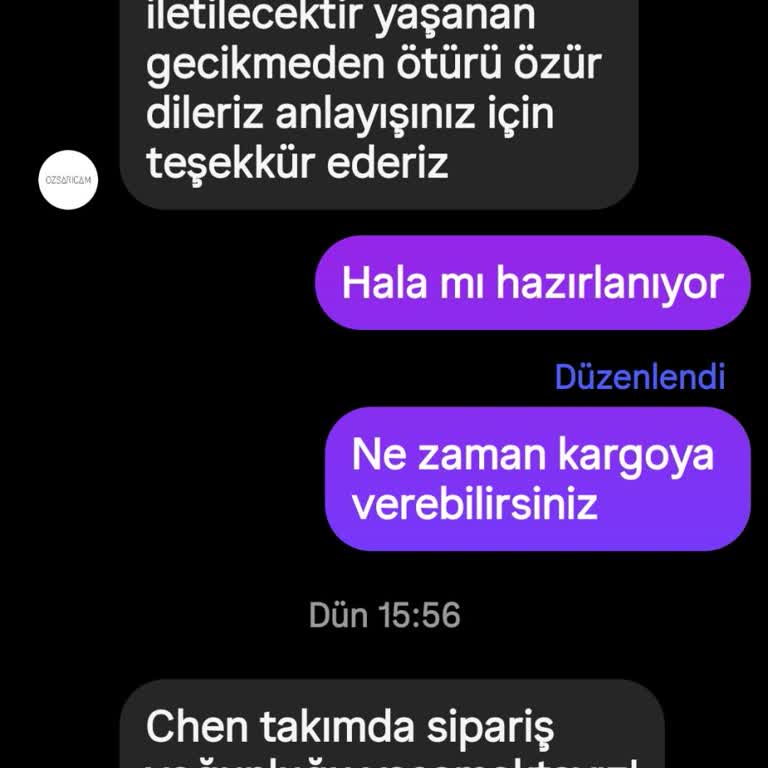 Siparişim 15 Gündür Kargoya Verilmedi, İletişim Kurulamıyor