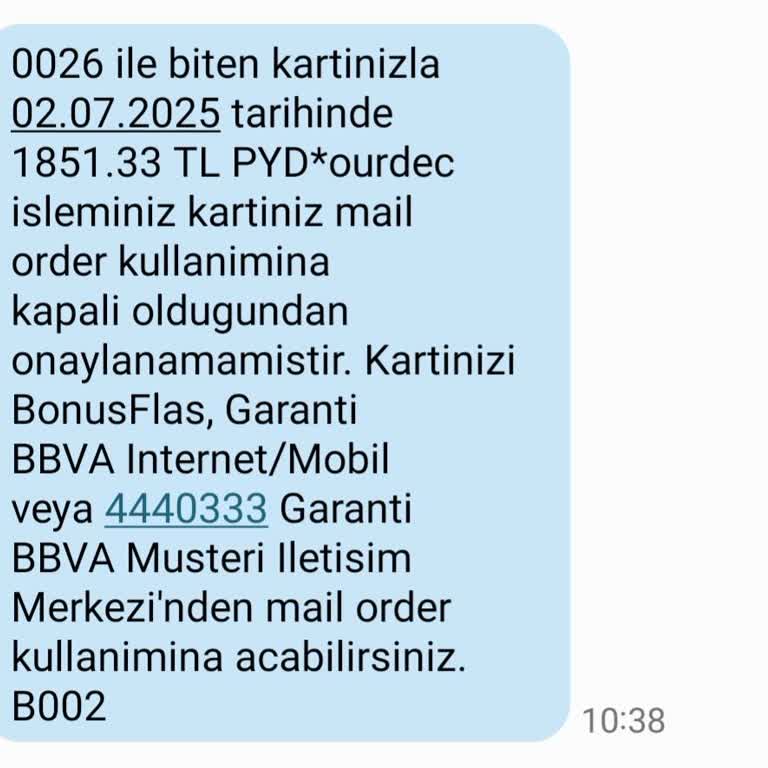 Garanti Bankası Kartımdan İzinsiz 5000 TL Çekildi