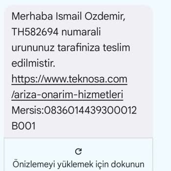 Teslim Alınmayan Tablet İçin Çözüm Bekliyorum