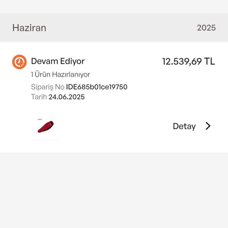 İdefix Kaz Tüyü Tulum Siparişim Bir Aydır Gönderilmiyor , Müşteri Hizmetleri Çözüm Sunmuyor