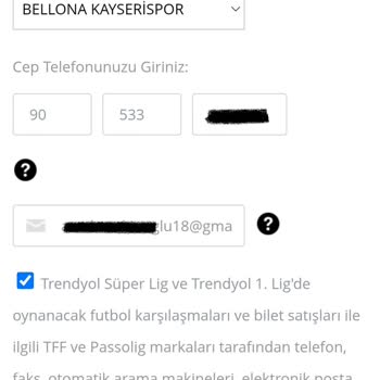 Oğluma Passolig Alamıyorum Sistem Sürekli Başa Atıyor
