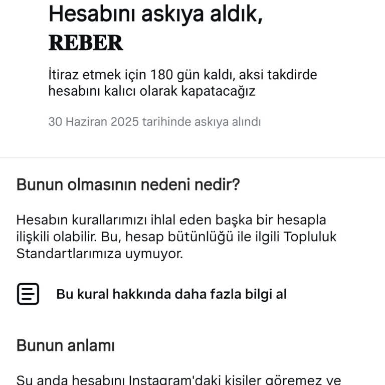Instagram Hesabım Haksız Yere Askıya Alındı Ve Takip Engelim Kaldırılmıyor
