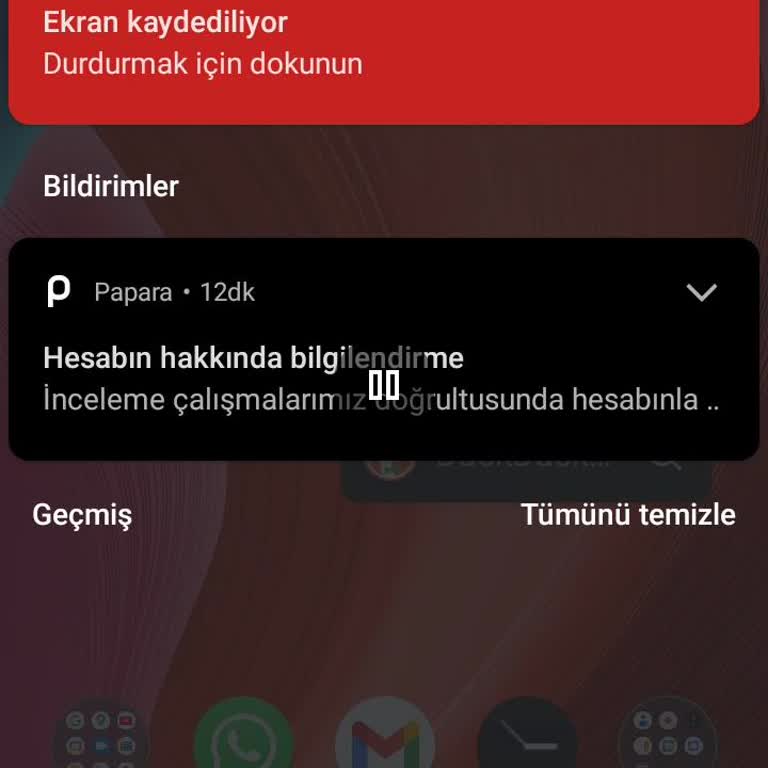 Papara Kendi Hesabımdaki Parayı Çekemiyorum
