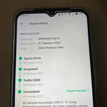 Kargo Ücreti Haksız Kesintiyle Az Ödeme Aldım