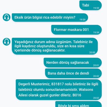 Eksik Ürün, İade Ve Destek Sorunu: Müşteri Mağduriyeti