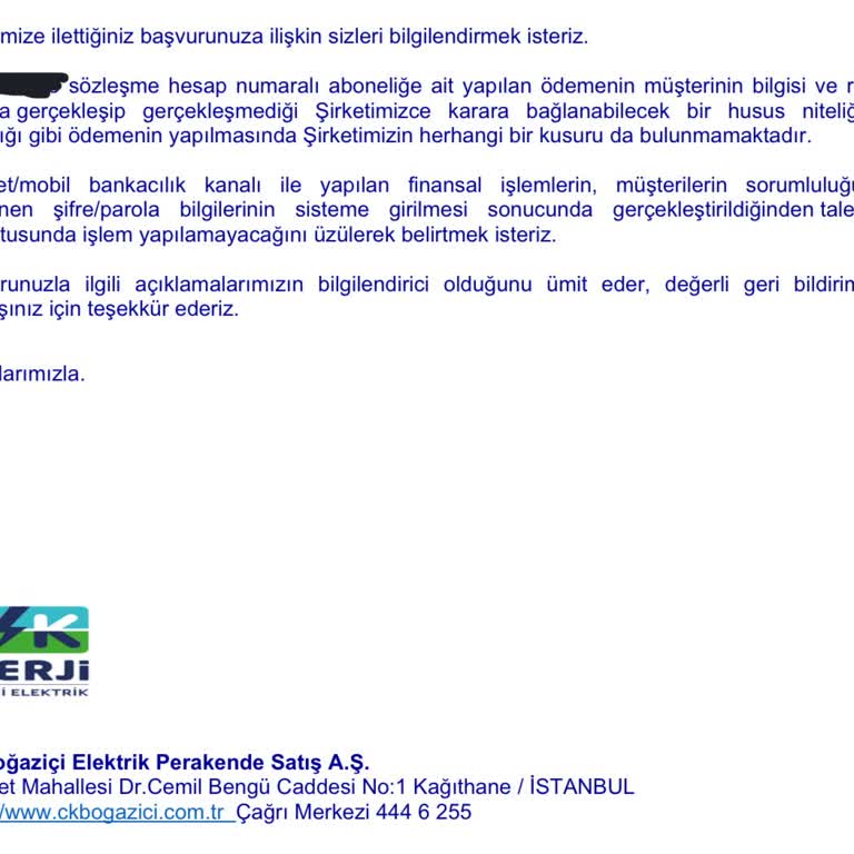 Yanlış Faturaya Ödeme Yaptım İade Talebim Reddedildi Mağduriyetim Giderilmiyor
