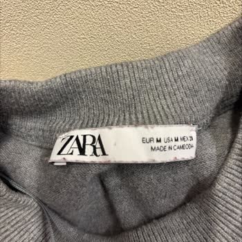 Zara'dan Aldığım Kazak Hızla Tüyleniyor, Fişsiz İade Yapılmıyor