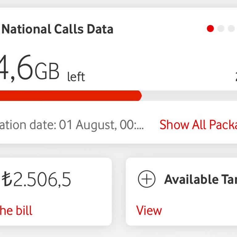 Aşırı Yüksek Fatura Nedeniyle Vodafone'dan Memnuniyetsizlik